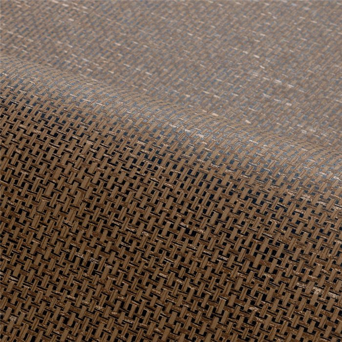 Papier peint effet raphia marron · Casamance Tressora 76922446
