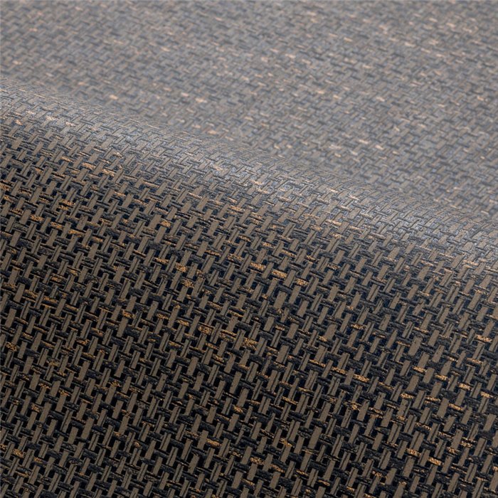Papel pintado efecto textil tejido negro · Casamance Tressora 76922548