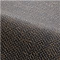 Tapete Gewebter Textil-Effekt Schwarz · Casamance Tressora 76922548