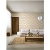 Tapete geometrisches verschlungenes Muster Hellbeige · Casamance Tressora 76932854
