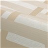 Papel pintado geométrico entrelazado beige claro · Casamance Tressora 76932854