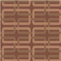 Geometrische Glieder Braun Tapete · Casamance Tressora 76933058