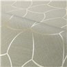 Papel pintado geométrico beige y dorado · Casamance Tressora 76943364
