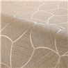 Papel pintado geométrico efecto textil camel y dorado · Casamance Tressora 76943466