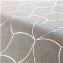Textile Effect Geometric Wallpaper Beige and Gold · Casamance Tressora 76943568