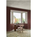 Papel pintado geométrico de granate y cobre · Casamance Tressora 76943976