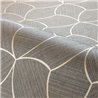 Tapete Geometrisch Textil-Effekt Braun und Gold · Casamance Tressora 76944078