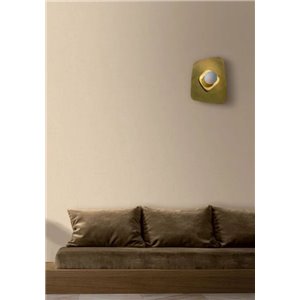 Papier peint effet lin beige clair 2