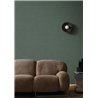 Papel pintado efecto textil verde oscuro · Casamance Tressora 76954588