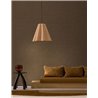 Papel pintado efecto textil marrón oscuro · Casamance Tressora 76954996