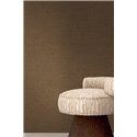 Textile Effect Wallpaper Dark Brown · Casamance Tressora 76954996