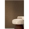 Papel pintado efecto textil marrón oscuro · Casamance Tressora 76954996