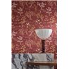 Japanese Floral Wallpaper Bordeaux · Casamance Legendes 70000304