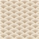Waves pattern wallpaper in beige · Casamance Legendes 70090916