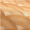 Papel pintado geométrico de ondas dorado · Casamance Legendes 70091222