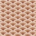 Papier peint ornemental japonais marron · Casamance Legendes 70091324