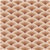 Papier peint ornemental japonais marron
