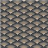 Black and Gold Geometric Wave Wallpaper
