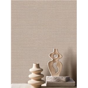 Papel pintado japonés efecto seda beige 2