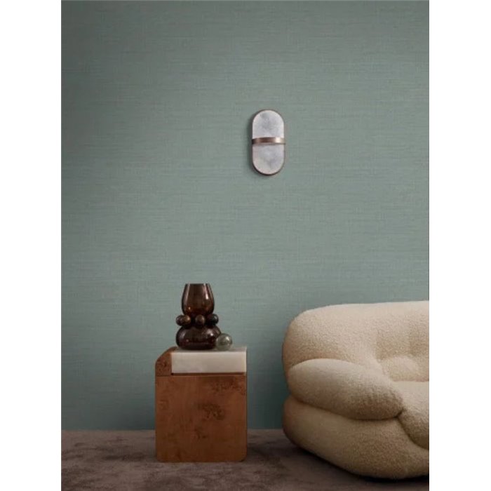 Japanische Tapete Seiden-Optik Grün · Casamance Legendes 70172446