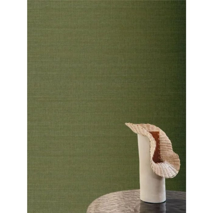 Green Moss Silk Effect Wallpaper · Casamance Legendes 70172650