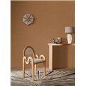Plain Dupion Silk Effect Wallpaper Amber Brown · Casamance Legendes 70172956