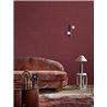 Papel pintado efecto seda burdeos · Casamance Legendes 70173058