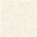 Ivory branch wallpaper with an embroidered look · Casamance Broderies 76960100