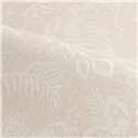 Ivory branch wallpaper with an embroidered look · Casamance Broderies 76960100