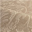 Elegant floral wallpaper in beige tone · Casamance Broderies 76960304