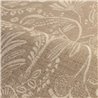 Elegant floral wallpaper in beige tone · Casamance Broderies 76960304