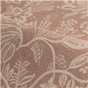 Floral wallpaper in elegant nude tone · Casamance Broderies 76960610