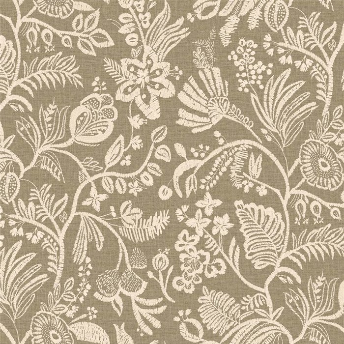 Classic large-scale floral wallpaper · Casamance Broderies 76960916