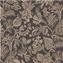 Ebony wallpaper with embroidered branches · Casamance Broderies 76961120