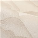 Wallpaper beige serene wavy lines · Casamance Broderies 76971222