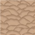 Papel pintado de ondas superpuestas en beige cálido · Casamance Broderies 76971426