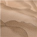 Papel pintado de ondas superpuestas en beige cálido · Casamance Broderies 76971426