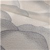 Papier peint contemporain à motifs ondulés doux · Casamance Broderies 76971528