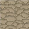 Wellige Tapete in Beige und Braun · Casamance Broderies 76971630