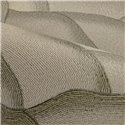Wave patterned wallpaper in beige and brown · Casamance Broderies 76971630