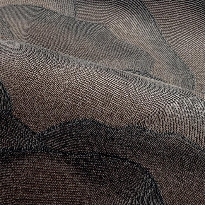 Wallpaper with abstract mountains in brown tones · Casamance Broderies 76971732