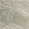 Geometric contemporary wallpaper in beige tones · Casamance Broderies 76982242