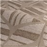 Papier peint géométrique beige texturé contemporain · Casamance Broderies 76982446
