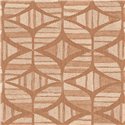 Papier peint rétro à motifs géométriques marrons · Casamance Broderies 76982650