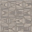 Papel pintado geométrico con rombos y semicírculos · Casamance Broderies 76982854