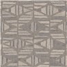 Papel pintado geométrico con rombos y semicírculos · Casamance Broderies 76982854