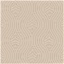 Wallpaper with symmetrical waves and texture · Casamance Broderies 76993058