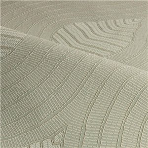 Papel pintado con formas orgánicas en beige texturizado 2