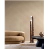 Wallpaper with modern wavy shapes in relief · Casamance Broderies 76993364