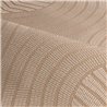 Wallpaper with modern wavy shapes in relief · Casamance Broderies 76993364